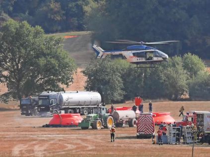 Foto: Verpflegungseinsätz Flächenbrände